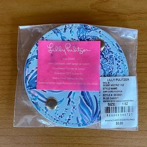 Lilly Pulitzer NWT Cord Keeper